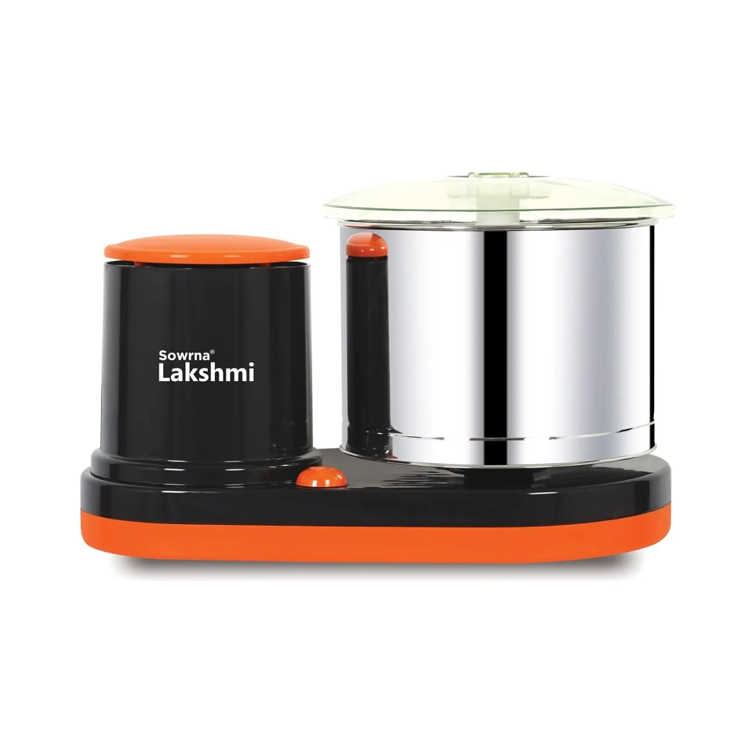 YJ666 150W Wet Grinder, Orange and Grey